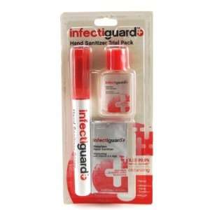 Infectiguard Hand Sanitizer Trial Case (3 Pack) with Free 