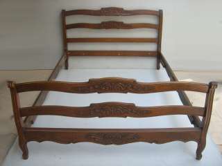 Antique French Country mahogany full bed # as/1625  