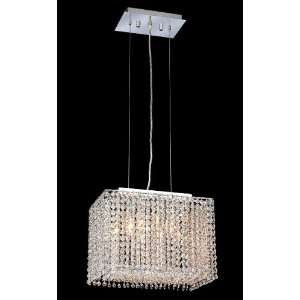  Dazzling rectangular designed crystal chandelier lighting 