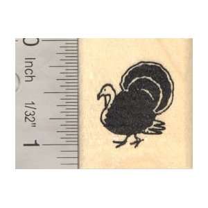    Small Turkey Rubber Stamp Thanksgiving Arts, Crafts & Sewing