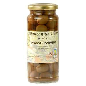 Organic Manzanilla Olives  Grocery & Gourmet Food