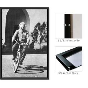  Framed Albert Einstein On His Bike Poster FrPp30265