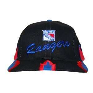  NHL New York Rangers Snapback Hat Cap: Sports & Outdoors