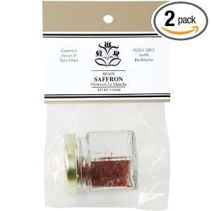 India Tree Saffron Threads, 1 Gram (Pack Grocery & Gourmet Food