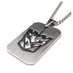  Decepticon Transformers Stainless Steel Pendant Necklace 