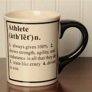  Tumbleweed Pottery Athlete Definition Occupational Mugs 