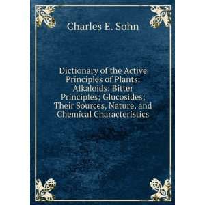  Dictionary of the Active Principles of Plants Alkaloids 