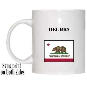  US State Flag   DEL RIO, California (CA) Mug: Everything 