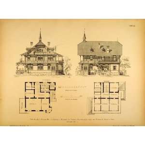  1891 Print House Rennbach Traunsee Austria Architecture 