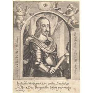   Wenceslaus Hollar   Leopold William of Austria