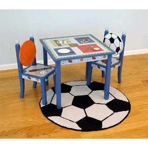  KidsLine Home Run Table and Chairs Set Baby