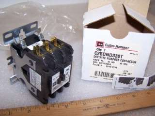 This Sale is for a BRAND NEW Cutler Hammer Definate Purpose Contactor 