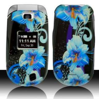 BLUE FLOWER PHONE COVER SKIN CASE FOR VERIZON LG REVERE VN150  