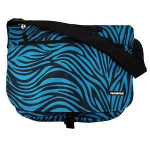  Yak Pak Basic Shoulder Bag   Turquoise Zebra Sports 