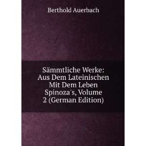   Volume 2 (German Edition) (9785874653002) Berthold Auerbach Books