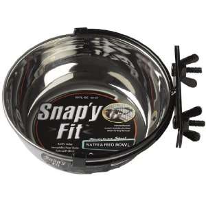  Midwest Snapy Fit Stainless Steel Water and Feed Bowl 