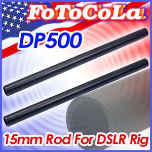 2x 2pcs Pro diameter 15mm Length 250mm rod for DSLR support rig system 