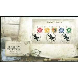 Harry Potter Royal Mail First Day Cover 5 Stamps 