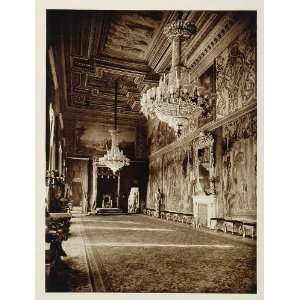  1925 Throne Room Kings Palace Palazzo Quirinale Rome 