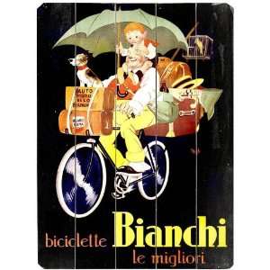  Bianchi Wooden Sign