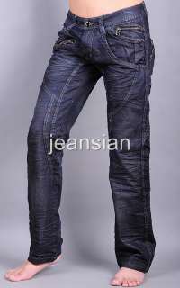 3mu Mens Designer Jeans Pant Denim Fashion Stylish Galaxy W30 32 34 