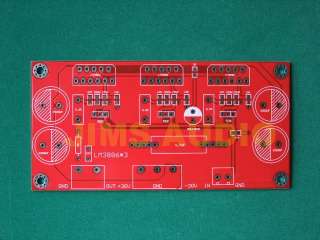 LM3886 x3 150W amplifier PCB Reliable Design   