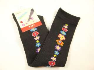   Knee High Womens Socks SZ 9 11 Line colorful flowers design New  