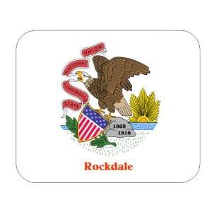  US State Flag   Rockdale, Illinois (IL) Mouse Pad 