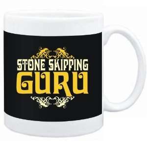 Mug Black  Stone Skipping GURU  Hobbies  Sports 