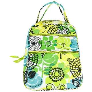 Vera Bradley Limes Up Lunch Bunch Lunch Box or Cosmetic 