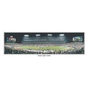 Tennessee Titans Stadium, Monday Night Football Panoramic Print 
