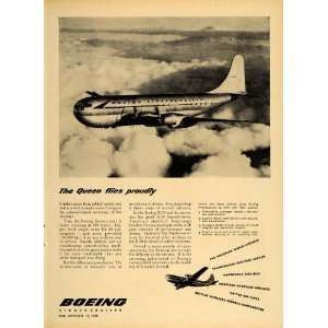  1948 Ad Boeing Stratocruiser Commercial Airplane Plane 