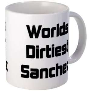 Worlds Dirtiest Sanchez Small Funny Mug by   