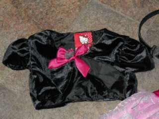 NWT Hello Kitty Party Fancy Dressy Dress Black 4 5 6  