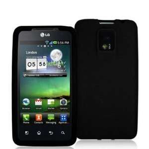  Black Silicone Rubber Gel Soft Skin Case Cover for For LG 