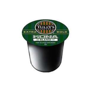Tullys Kona Blend Coffee Extra bold K cups 180 ct  
