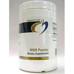  Designs for Health   MSM Powder 400 gms Health & Personal 