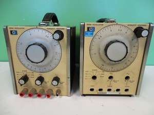 Lot of 3 HP Hewlett Packard 209A Oscillators for Parts or Repair 