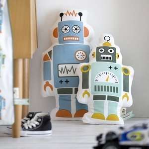  ferm LIVING Mr. Robot Cushion for Kids