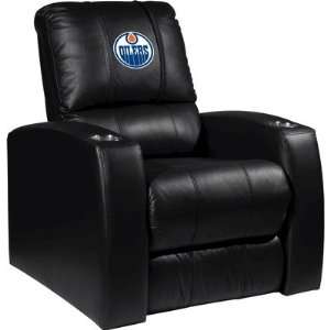  Home Theater Recliner with NHL Edmonton Oilers Panel