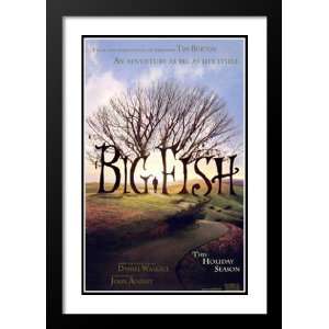 Big Fish 20x26 Framed and Double Matted Movie Poster   Style A   2003