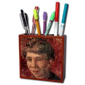   of Madame Tanguy By Vincent Van Gogh Pencil Holder