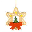 Gingerbread Tree with Faux Candy Christmas Ornament  