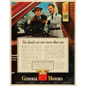  1942 Ad World War II Rationing General Motors Service Preserve Car 