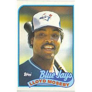  1989 Topps #113 Lloyd Moseby [Misc.]