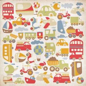  Kaisercraft   Little Toot Collection   12 x 12 Paper with 