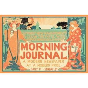  Morning Journal   A Modern Newspaper   Poster (18x12 