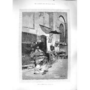   1889 SADDLE HARNESS MAKERS SHOP CAIRO EGYPT MONTBARD