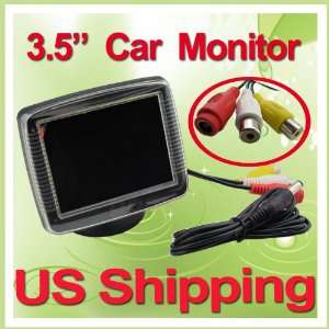  3.5 TFT LCD Dashboard Monitor Rearview Backup Monitor for 