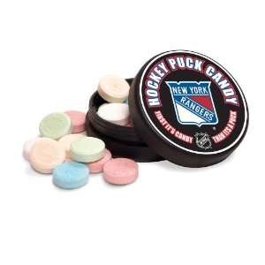  NHL New York Rangers Hockey Puck Candy: Sports & Outdoors